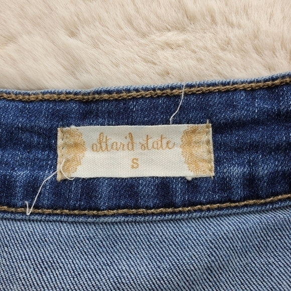 Altar’d State Denim Button Skirt Small - Picture 3 of 5